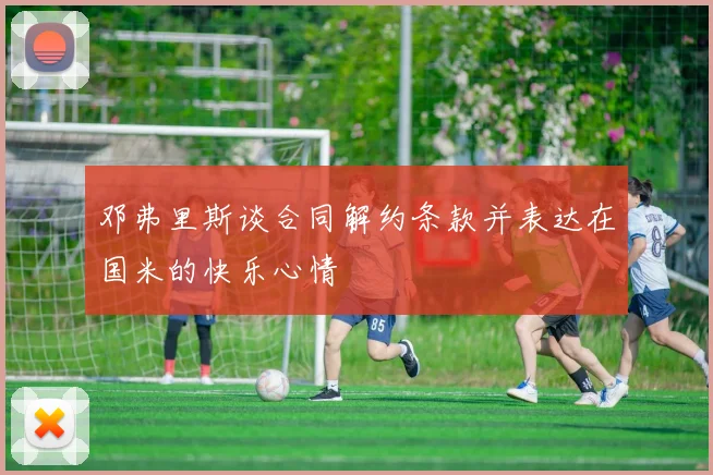 邓弗里斯谈合同解约条款并表达在国米的快乐心情